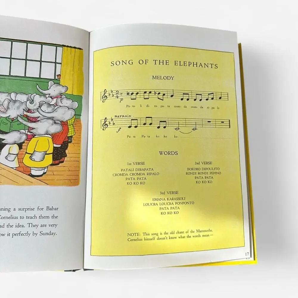 Vintage Babar The King Jean De Brunhoff 1963 hardcover book